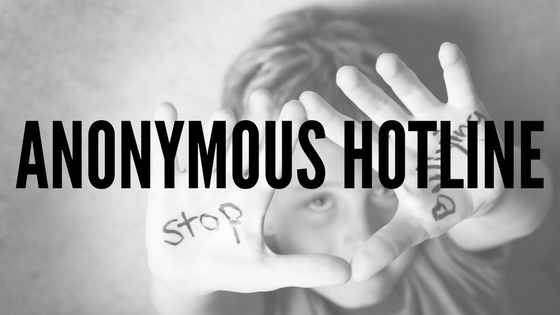 Anonymous Hotline - Bullying Awareness Program Tips