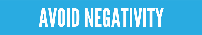 Avoid Negativity - Small Business Feedback Culture Tips