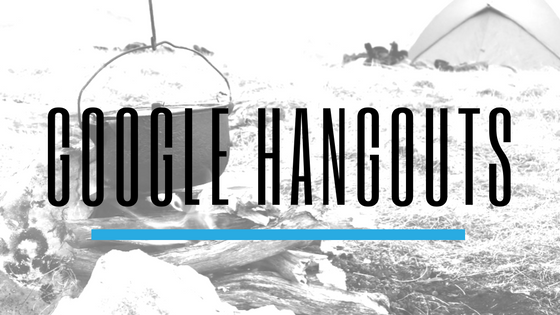 Google Hangouts - Top Communication Apps for Scout Troops